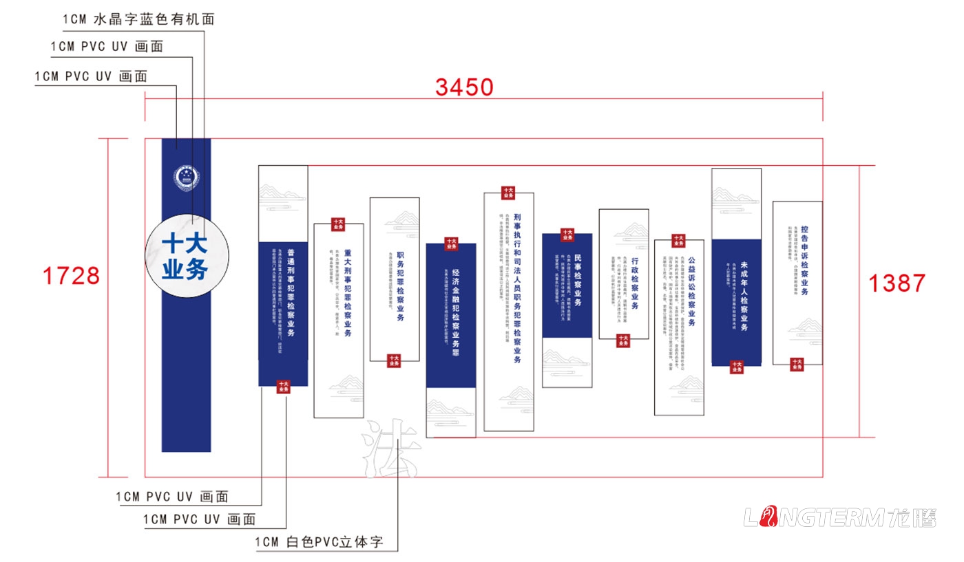 黑水縣檢察院文化墻設(shè)計公司_檢察院辦公大樓文化墻設(shè)計_檢察院大院文化建設(shè)